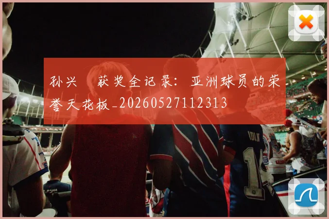孙兴慜获奖全记录：亚洲球员的荣誉天花板_20260527112313